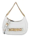 MOSCHINO BALLOON LETTERING CRESCENT BAG