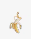 Moschino Banana Keychain In Yellow