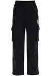 Moschino Logo Patch Track Pants In Black