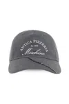 Moschino Logo-print Cap In Grigio
