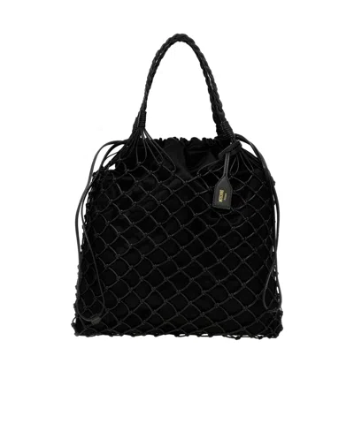 MOSCHINO WOVEN TOTE BAG
