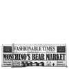 MOSCHINO MOSCHINO BEAR MARKET NEWSPAPER CLUTCH BAG