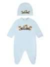 Moschino Bear-motif Bodies In Blue