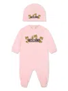Moschino Bear-motif Body In Pink