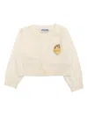 Moschino Cardigan In Avorio