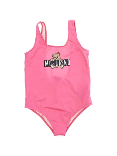 Moschino Swimsuit Kids In Pink