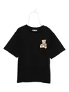 Moschino Bear-print T-shirt In Black