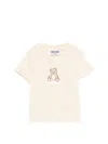 Moschino Bear-print T-shirt In Neutral