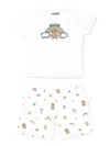 Moschino Bear-print Tracksuit In White