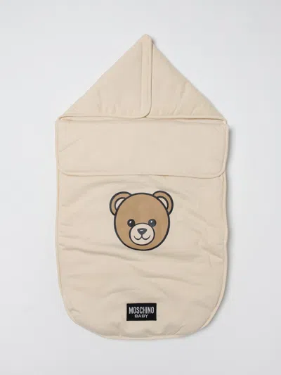Moschino Babies' Bedcovers And Blankets Lifestyle  In Neutral