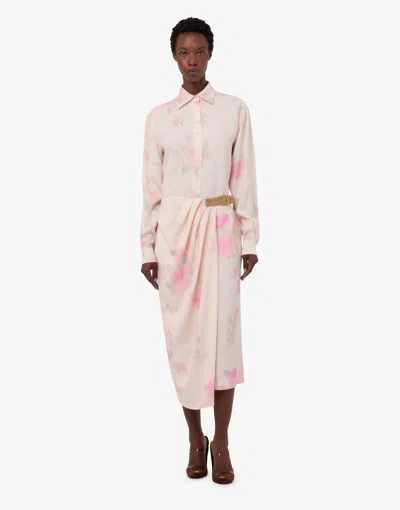 Moschino Bedrucktes Hemd In Pink