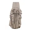 Moschino Skirt With Asymmetrical Ruffled High-low Hem