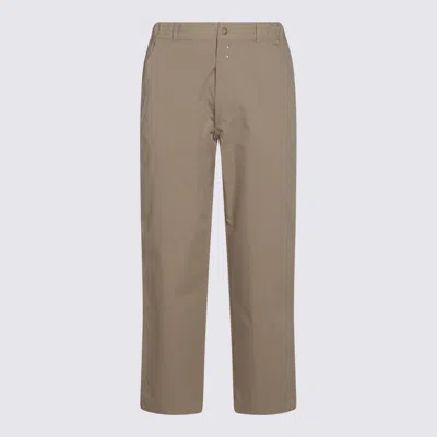 MOSCHINO MOSCHINO BEIGE COTTON PANTS