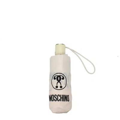 Moschino Beige Polyester Umbrellas In Sand