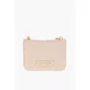 Moschino Love Quilted Faux Leather Shoulder Bag With Embossed Logo