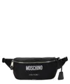 Moschino Belt Bag In Black