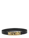 Moschino Belt With Python Print In Black