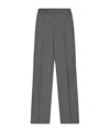 Moschino Belt-loop Casual Pants In Black
