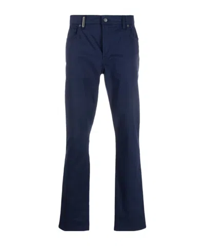 Moschino Belt Loop Casual Pants In Blue