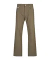 Moschino Belt Loop Casual Pants In Brown