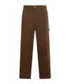 Moschino Belt Loop Casual Pants In Brown