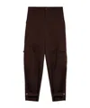 Moschino Belt Loop Casual Pants In Brown