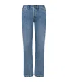 Moschino Women Jeans With Application In Blue