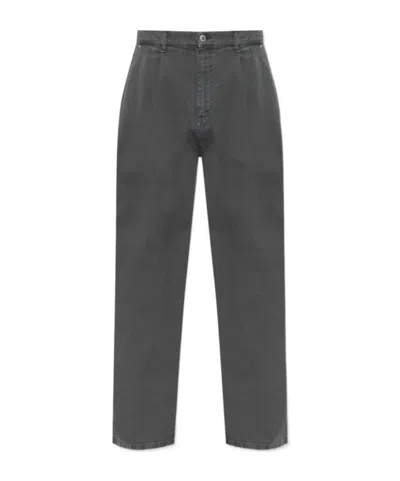 Moschino Belt-loop Jeans In Black