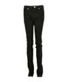 Moschino Belt-loop Jeans In Black