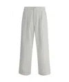 Moschino Men Oversized Jeans In Gray