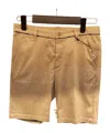 Moschino Belt-loop Shorts In Nude