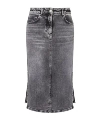 MOSCHINO BELT LOOP SKIRT