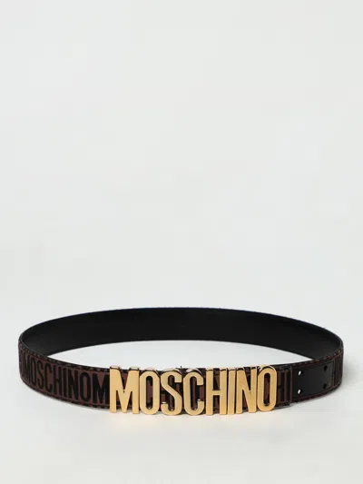 Moschino Belt Woman  Couture In Brown