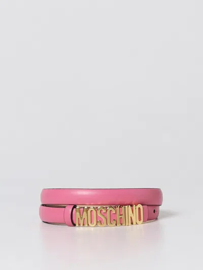 Moschino Belt Woman  Couture In Pink