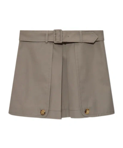 MOSCHINO MOSCHINO BELTED MINI SKIRT