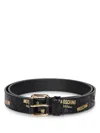 Moschino Belts In Black