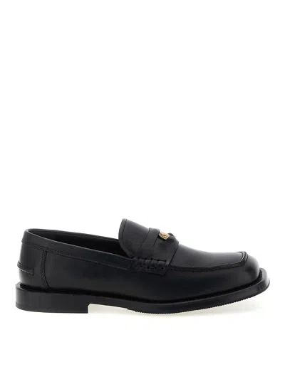 MOSCHINO MOCASINES - NEGRO