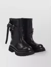 Moschino Black Leather Boots