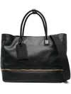 Moschino Double-handle Shoulder Bag In Black