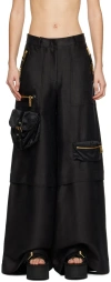 MOSCHINO BLACK BAGS TROUSERS