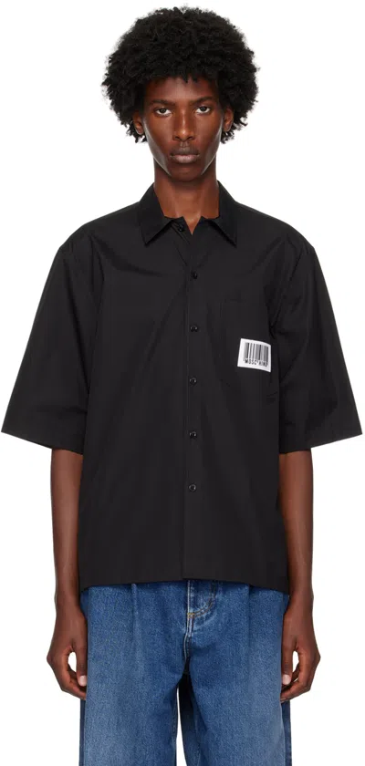 Moschino Black Barcode Shirt
