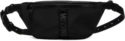 Moschino Black 'carry Me' Belt Bag