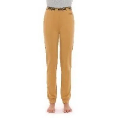 Moschino Cotton Casual Trousers In Brown