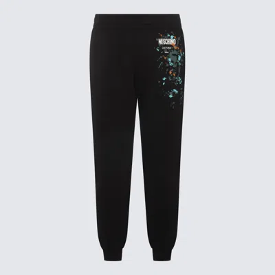 MOSCHINO BLACK COTTON PANTS