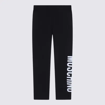 Moschino Kids' Black Cotton Pants