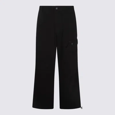 MOSCHINO BLACK COTTON PANTS