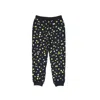 Moschino Couture Couture Cotton Printed Sweatpants In Black