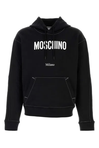 Moschino Black Cotton Sweatshirt