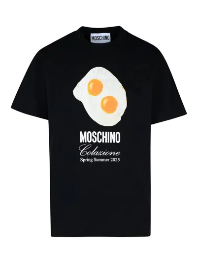 Moschino Camiseta - Negro In Black
