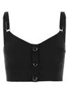 Moschino Teddy Bear-button Bustier Top